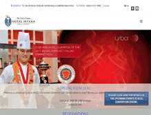 Tablet Screenshot of hotelistana.com.my